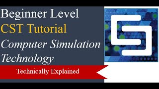 Introduction to CST Tutorial on CST MWS [upl. by Alamak]