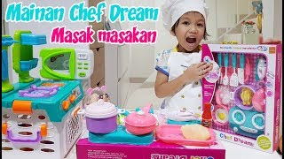 Unboxing Mainan Anak MasakMasakan Chef Dream Hadiah Giveaway dari Kak Nayfa [upl. by Reiniar752]