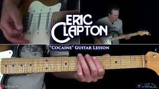 Cocaine Guitar Lesson  Eric Clapton [upl. by Tankoos499]