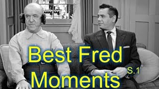 I Love LucyFred Mertz William Frawley8 Best Moments Season 1 [upl. by Yrreg132]