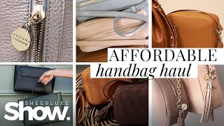 Affordable Handbag Haul  SheerLuxe Show [upl. by Mccoy731]