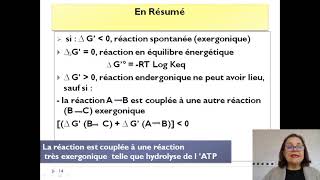 Bioénergétique 1 [upl. by Burney949]