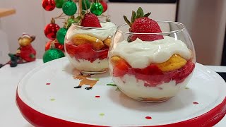 POSTRE NAVIDEÑO  DELICIOSO Y RAPIDO  CHRISTMAS DESSERT  Silvana Cocina [upl. by Odarnoc]