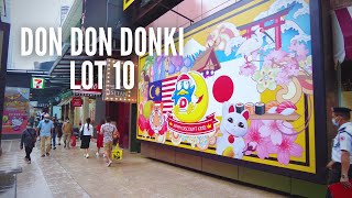 DON DON DONKI Kuala Lumpur Full Coverage  4K Walking Tour [upl. by Walling]