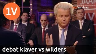 DEBAT  Geert Wilders PVV vs Jesse Klaver GroenLinks  2016 [upl. by Westbrook]