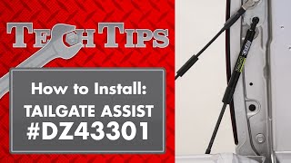 How to Install a Tailgate Assist – DZ43301 – Tech Tips [upl. by Yelekreb682]