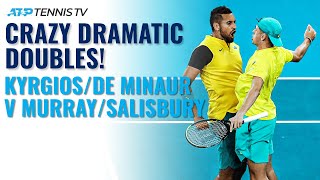 KyrgiosDe Minaur v MurraySalisbury Crazy Dramatic ATP Cup Highlights [upl. by Konrad768]