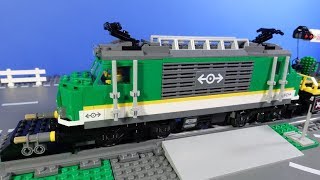 LEGO City Cargo Train 60198 [upl. by Llerol755]