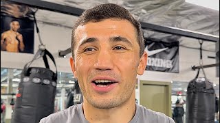 ISRAIL MADRIMOV TELLS TERENCE CRAWFORD “I’LL FIGHT CANELO AFTER I BEAT YOU” [upl. by Killoran]