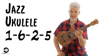 Jazz Ukulele Lesson  I  VI  II  V Chord Progression [upl. by Etiam257]