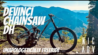 Devinci Chainsaw DH Bike Review  Unapologetically Freeride [upl. by Ecitnirp]