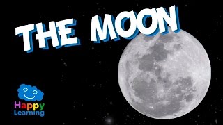 The Moon for Kids  Learning the Moon  Educational Video for Children [upl. by Oemac]