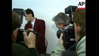 GERMANY MUNICH ALLEGED BOSNIAN SERB WAR CRIMINAL GOES ON TRIAL [upl. by Arrol]