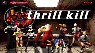 Thrill Kill  All Characters amp Unlockables [upl. by Kelwin]