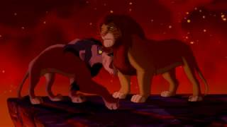 The Lion King  Simba vs Scar Without Slow Motion [upl. by Neelcaj]