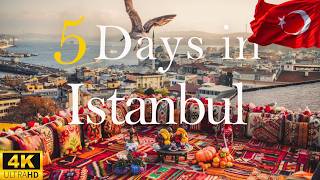 How to Spend 5 DAYS in ISTANBUL Turkey  Travel Itinerary [upl. by Nagrom]