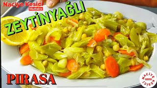 Zeytinyağlı Pırasa  Naciye Kesici  Yemek Tarifleri [upl. by Ellynad]