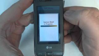 Lg GT505 factory reset [upl. by Assenav248]