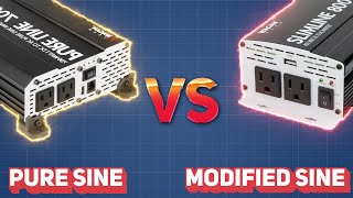 Pure Sine Wave Inverter vs Modified Sine Inverter  Which one is right for YOU [upl. by Roid]