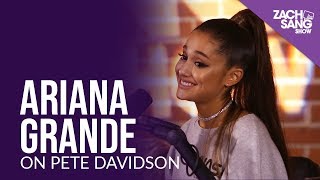 Ariana Grande Talks Engagement to Pete Davidson [upl. by Ihcekn17]