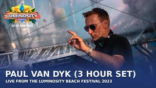 Paul van Dyk LIVE at Luminosity Beach 2023 full set [upl. by Tillfourd]