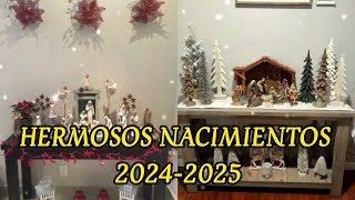 HERMOSOS NACIMIENTOS NAVIDEÑOS 🎄20242025 [upl. by Ayyidas]