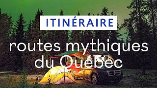 5 routes pour découvrir le Québec [upl. by Chelton]