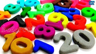 Learn To Count Numbers with Play DohNumbers 0 to 20 CollectionNumbers 0 to 100Counting 0 to 100 [upl. by Oatis]