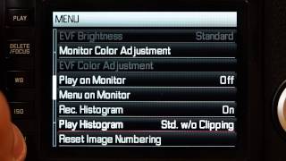 Leica X Vario Menu Options [upl. by On]