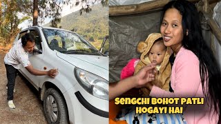 Sengchi Bohot Patli Hogayi Hai  Washing New Car [upl. by Rosenwald]