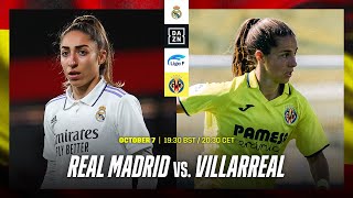 Real Madrid vs Villarreal  Liga F 202324 Matchday 4 Full Match [upl. by Keeler617]