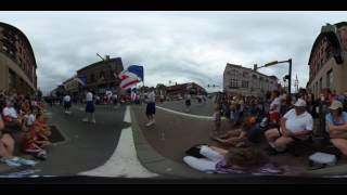 A 360 view of the 2016 Canonsburg 4th of July Parade brought to you by Range Resources [upl. by Krutz]