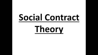 Social Contract Theory  Hobbes  Locke  Rousseau pcsj judicial politicalscience [upl. by Pattison]