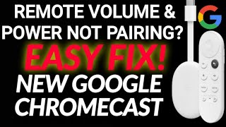 REMOTE WONT PAIR SECRET EASY FIX IF NEW GOOGLE CHROMECAST REMOTE WONT PAIR WITH YOUR TV [upl. by Eneles]