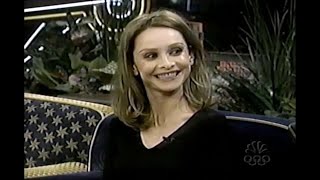 Calista Flockhart Interview  Tonight Show 1999 [upl. by Gnot]