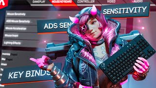 HisWattson’s Mouse amp Keyboard Settings  Apex Legends [upl. by Nivri]