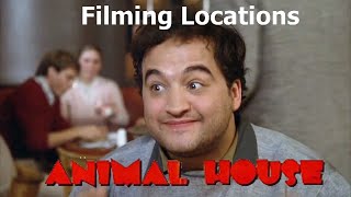 National Lampoons Animal House 1978  FILMING LOCATION VIDEO Landis John Belushi [upl. by Child]