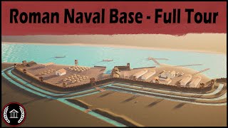 Full Tour of a Roman Naval Base  Fort Flevum [upl. by Lema]