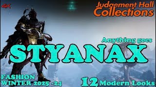 Styanax Fashion frame Warframe Winter 2025 24 ArtFashion [upl. by Leor]