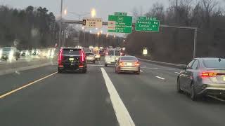 Driving from Hartford Connecticut to Bradley International Airport in Windsor Lock ct [upl. by Florenza]