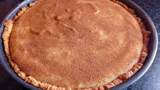 My Grandmothers Milk Tart Recipe  Delicious Homemade Milk Tart Recipe  MelkTert Recipe [upl. by Tongue]