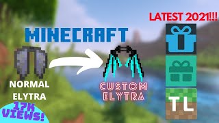 How to customize your ELYTRA with custom skin MCLeaksEasyMCTLauncher  Latest 2021 [upl. by Fayola]