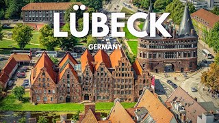 Lübeck Germany🇩🇪 Rundgang mit unterteilen WALKING TOUR 2024 4K Ultra HDR30fps [upl. by Maharva]