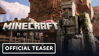 A Minecraft Movie  Official NBA AllStar Game Teaser Trailer [upl. by Adohr210]