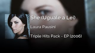 Laura Pausini  She Uguale a Lei  Letra Italiano  Español [upl. by Andri788]