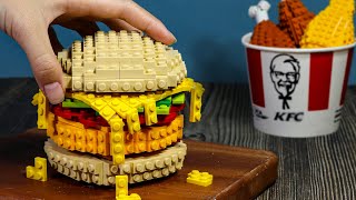 Best of LEGO COOKING Lego Food In Real Life Compilation  Stop Motion Cooking ASMR [upl. by Anairam]