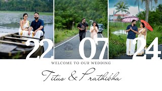 Wedding Ceremony Live  Titus amp Prathibha [upl. by Ardnot]