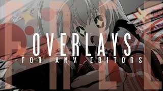 50 Free Overlays for AMV Editors Pack 1 [upl. by Liz]