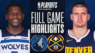 3 TIMBERWOLVES at 2 NUGGETS  FULL GAME 2 HIGHLIGHTS  May 6 2024 [upl. by Bayer]