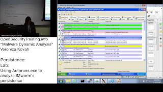 Dynamic Malware Analysis D1P18 Persistence Lab IMworm with Autoruns [upl. by Nichani]